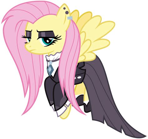 my little pony goth fluttershy